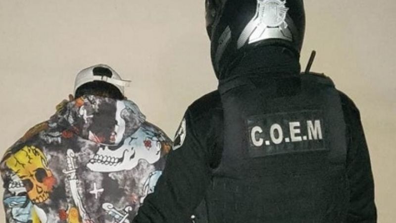 Apresado por golpear a un menor