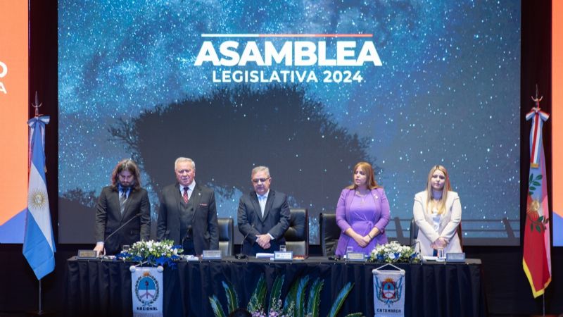 Quedó inaugurado el 135º Periodo de Sesiones Ordinarias de la Legislatura Provincial