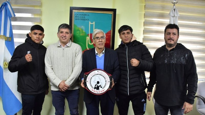 Todo preparado para el evento “Boxeo en La UNCA”