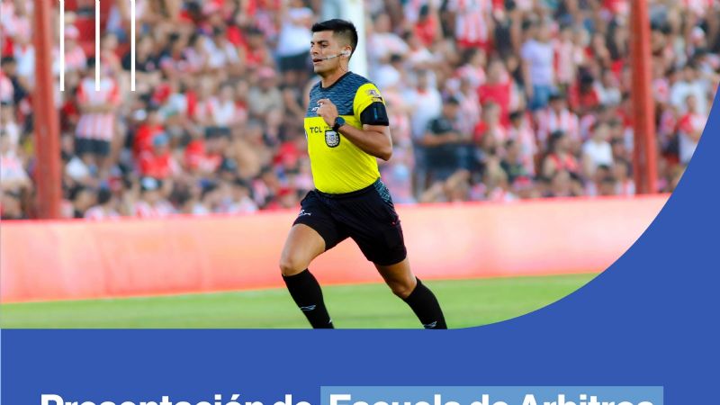 Presentación de la Escuela de Árbitros de Fútbol 2024