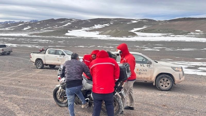 Turista se descompensó camino al Balcón del Pissis