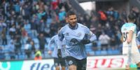 FRANCO JARA el nuevo goleador y capitán de Belgrano, hizo tres goles en la remontada ante Racing.