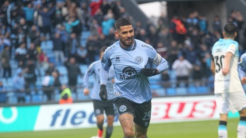 Épico empate 4-4 de Belgrano, después del 1-4 abajo