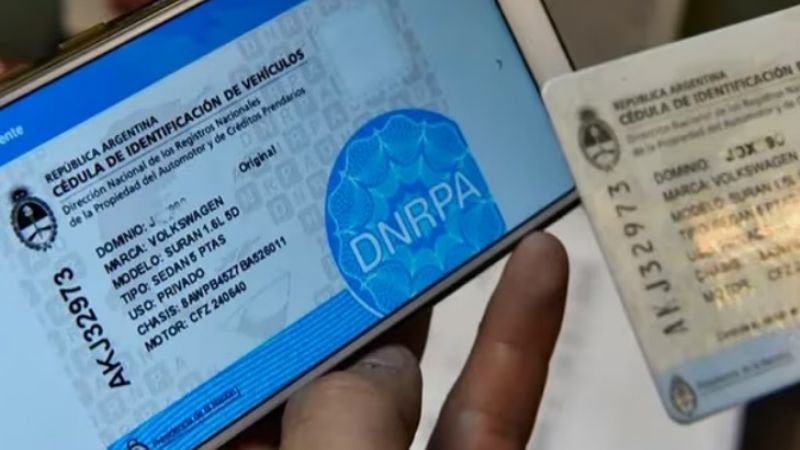 Confirman a partir de cuándo no será necesaria la cédula azul