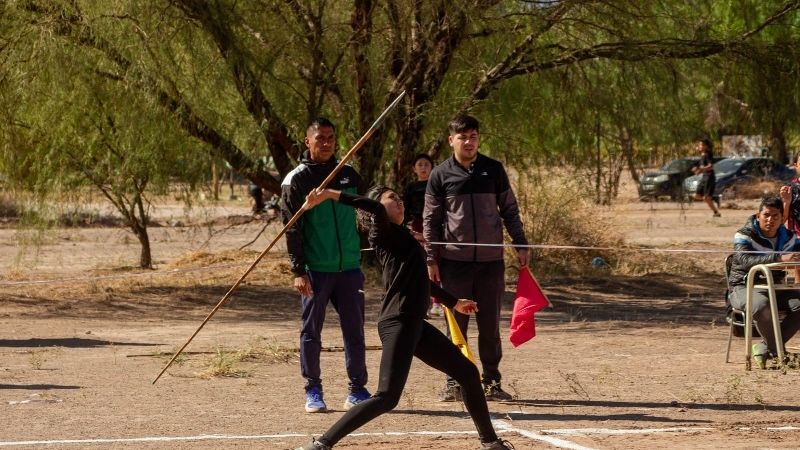 Evaluativo de Pista y Campo en Tinogasta