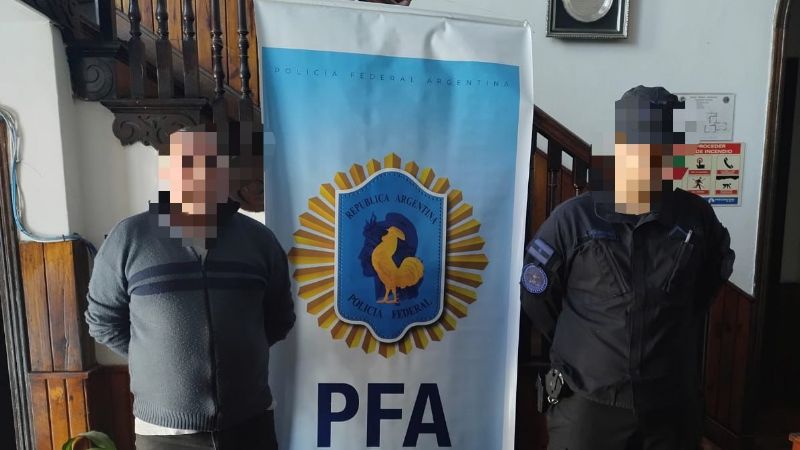 Detuvieron a un prófugo por traficar 75 kilos de droga en un camión