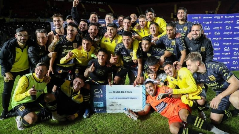 Almirante Brown, rival de Boca, en Copa Argentina