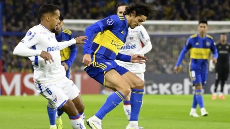 Fortaleza amargó a Boca, por la Sudamericana