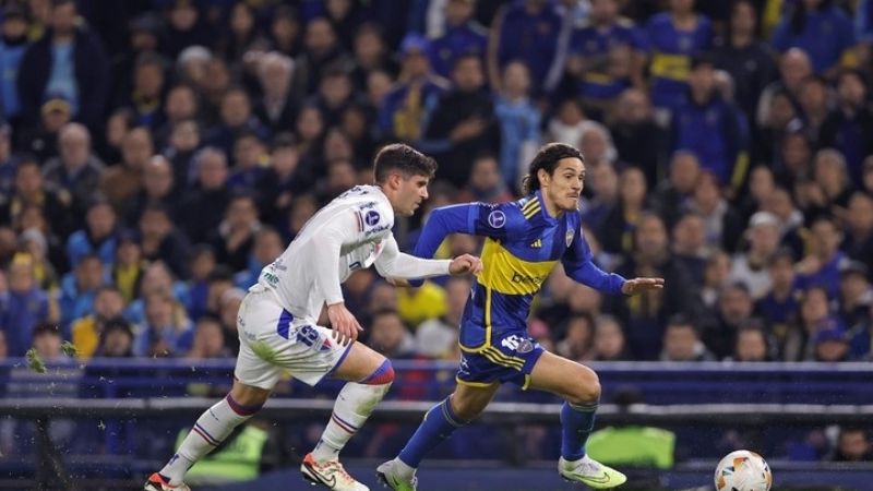 Fortaleza amargó a Boca, por la Sudamericana