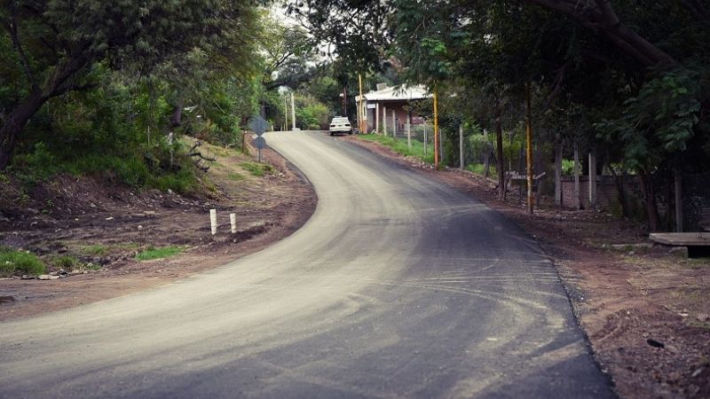 Avanza la obra de asfalto en Banda de Varela