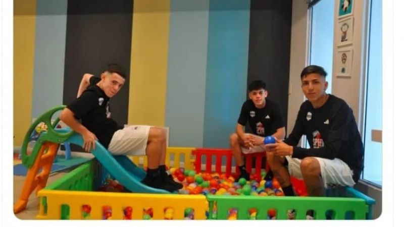 Histórico debut del pibe Apolonio en Riestra