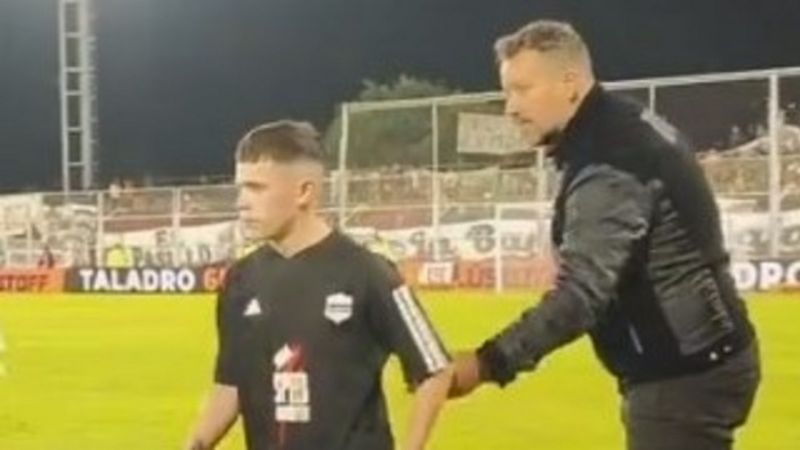 Histórico debut del pibe Apolonio en Riestra