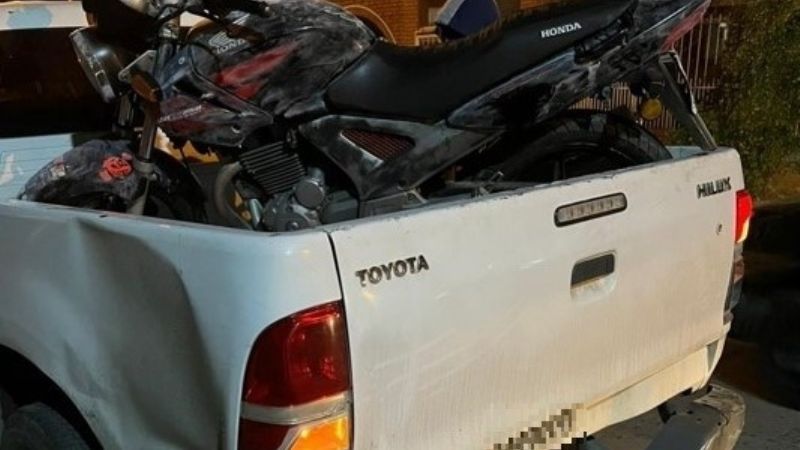 Tras un intenso operativo, detuvieron a un sujeto sospechado de robar motos