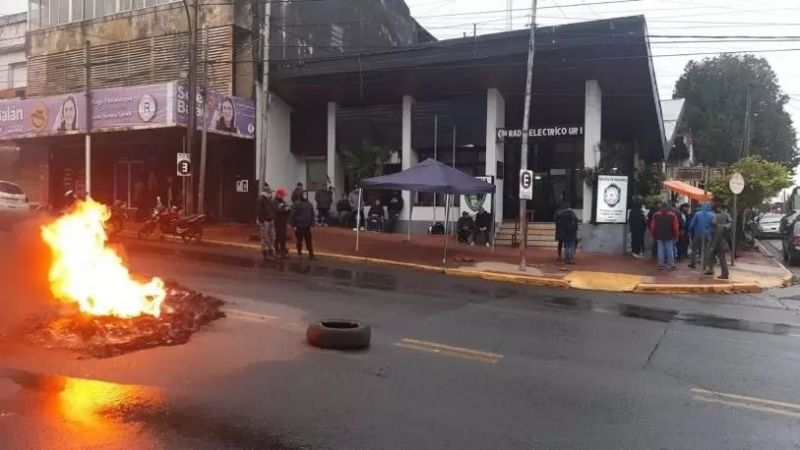 Posadas tomada y Misiones al borde del estallido social
