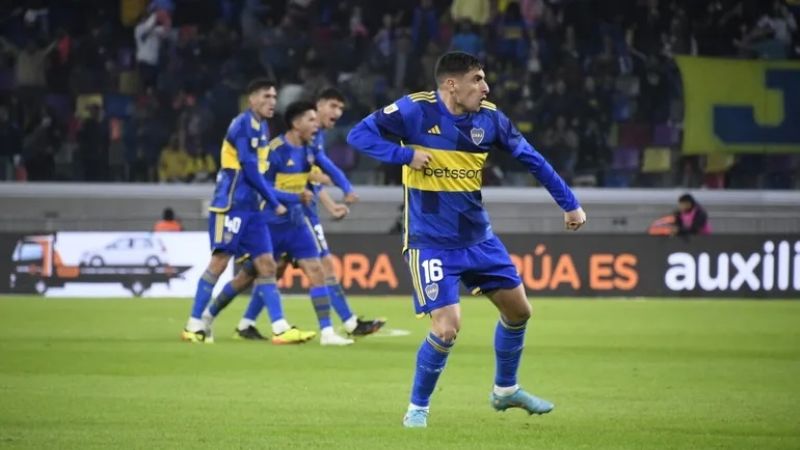 Después de la “siesta”, Boca lo remontó en Santiago