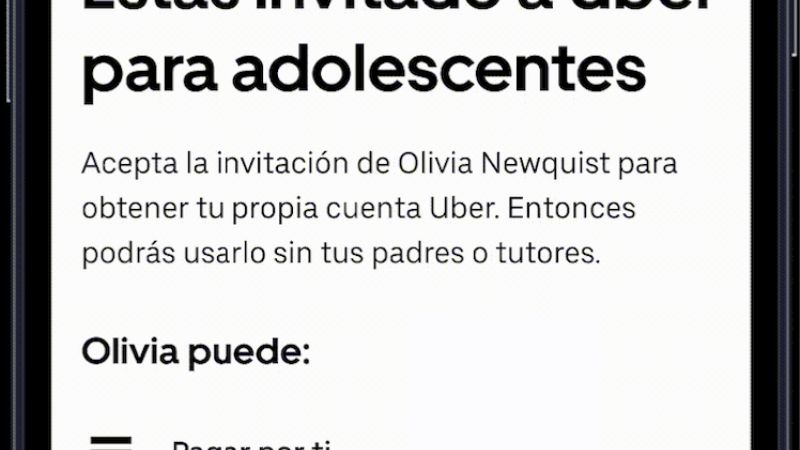 Uber lanza Teens, la solución de movilidad para familias con adolescentes en Catamarca, Salta y Jujuy