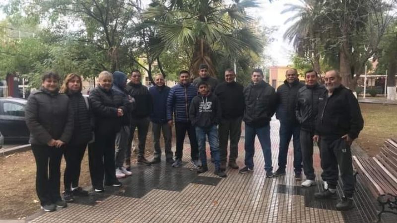 Policías del interior también se manifestaron por reclamo salarial