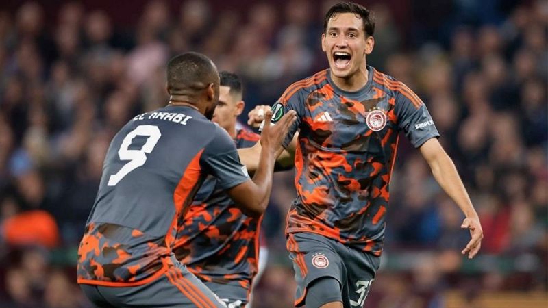 Olimpiakos y Fiorentina, ganadores en las “idas”