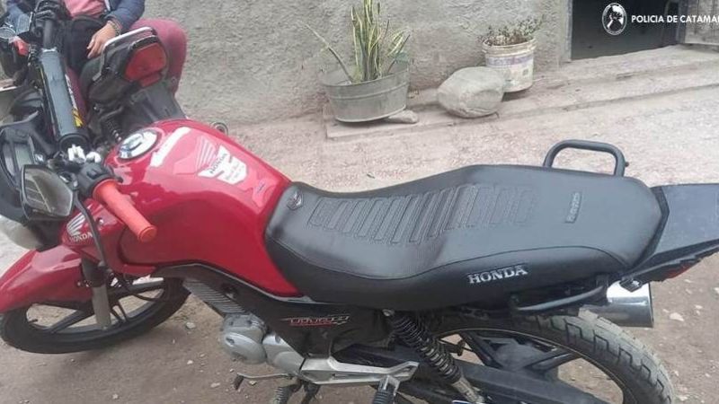 Encontraron una moto abandonada: era robada