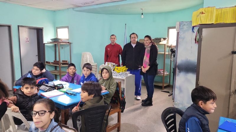 Asistieron con alimentos a merendero parroquial