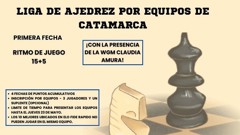 Ajedrez por equipos con la presencia de la WGM Claudia Amura