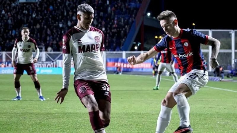 San Lorenzo no pasó del empate con Lanús: 1 a 1
