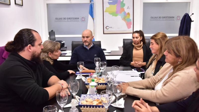 Zampieri dialogó con integrantes de la Comisión de Salud de Diputados