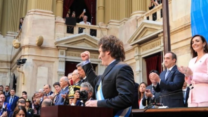 Milei: “Voy a vetar cualquier proyecto que quiera romper la caja”