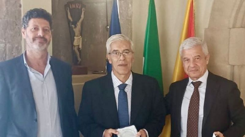 El rector de la UNCA fue recibido por las máximas autoridades de la Universidad de Palermo, Italia