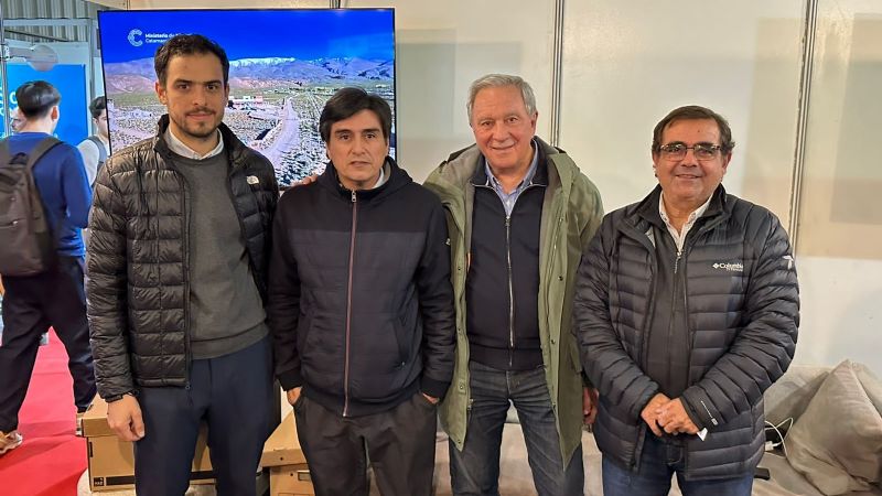 El vicegobernador Dusso, presente en la expo minera de San Juan