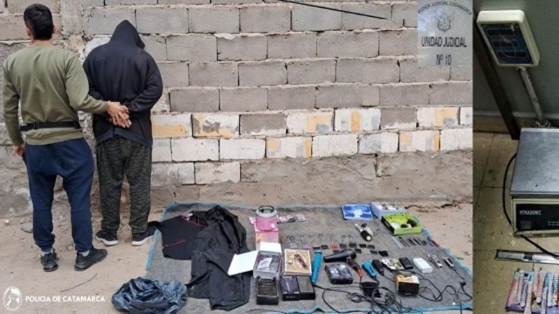 Detienen a un cordobés y recuperan elementos de peluquería robados