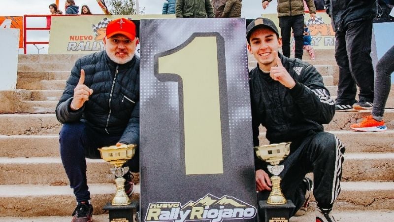 Díaz Dian/Rodríguez festejaron en Chamical