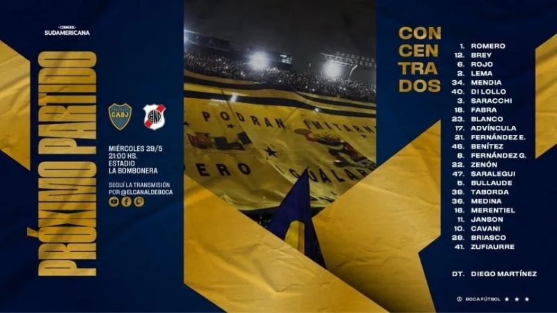 Boca recupera a Zenón y Advíncula, para la Sudamericana