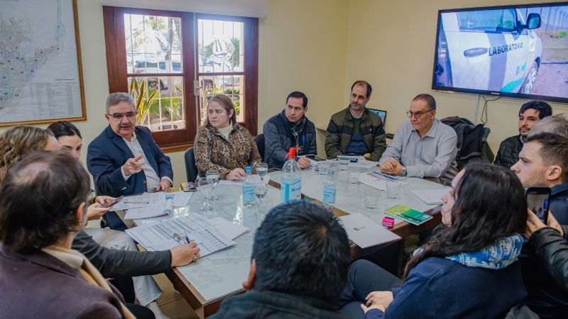 Gobierno y el municipio de Fiambalá trabajan para concretar las conexiones cloacales domiciliarias