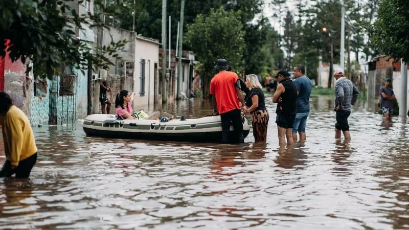 Campaña solidaria para inundados de Entre Ríos