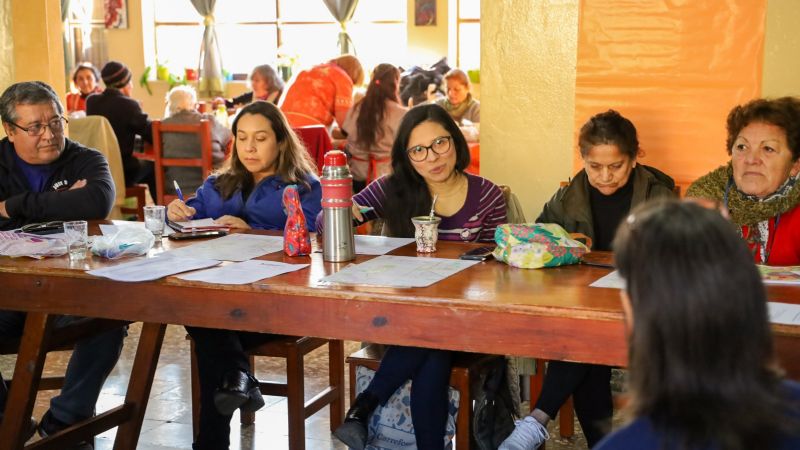 Se realizó una nueva reunión del programa Vecinos Anfitriones en el Barrio “El Mástil”