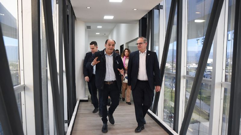 El embajador israelí conoció el Nodo Tecnológico