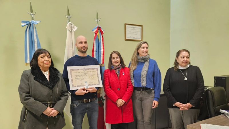 Alumno italiano recibió doble titulación en la Facultad de Ciencias Exactas y Naturales