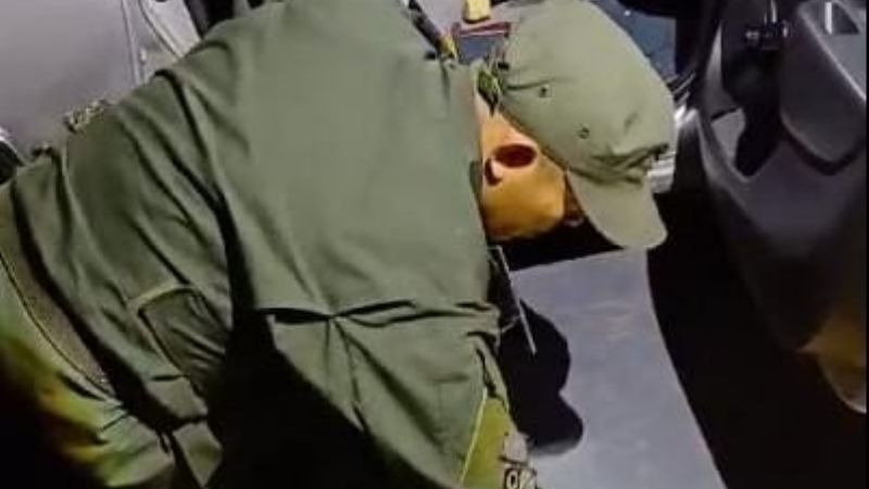 Llevaban más de 24 kilos cocaína escondidos en el asiento del auto