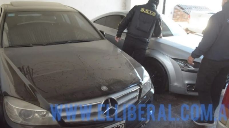 Desmembran red interprovincial de robo de autos