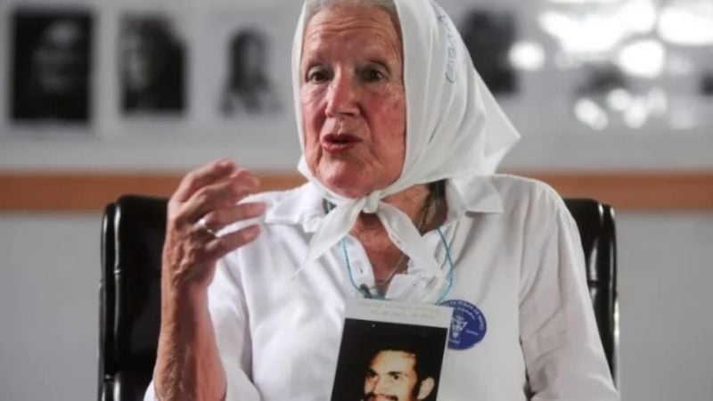 Murió Nora Cortiñas, Madre de Plaza de Mayo