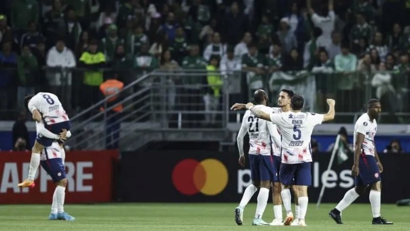 San Lorenzo empató con Palmeiras y está en 8vos.