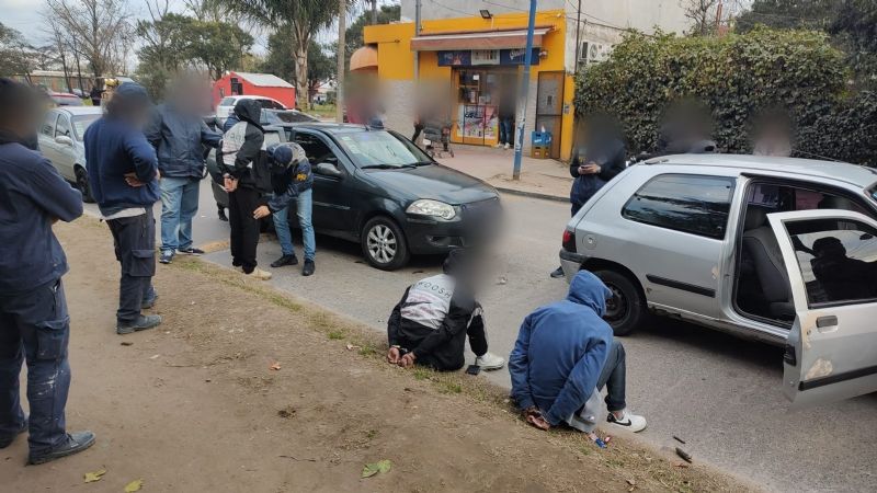 Detuvieron a los integrantes de una temible organización criminal fuertemente armada