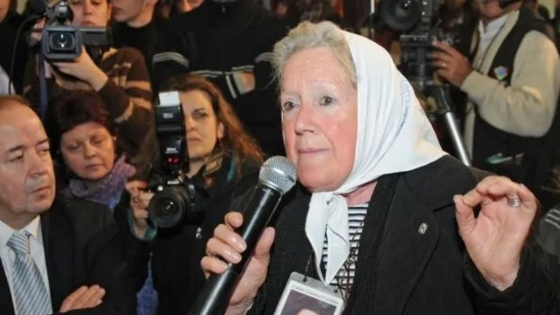 Último adiós a Nora Cortiñas