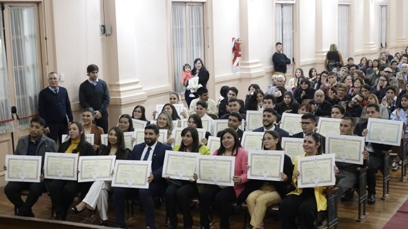 Egresaron nuevos profesionales de la Facultad de Ciencias de la Salud