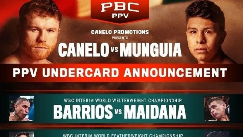 Canelo y Munguía, dos mexicanos en la cumbre del box