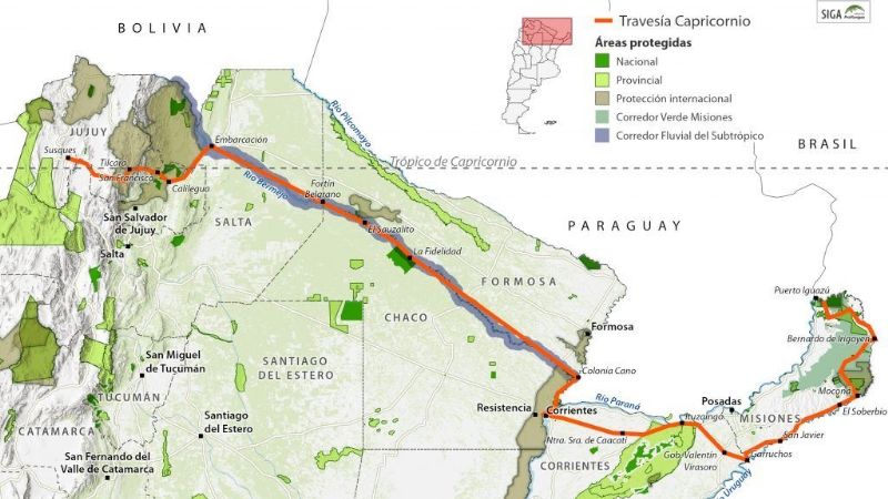 Travesía Capricornio: 3000 kilómetros para mostrar el Norte Grande argentino