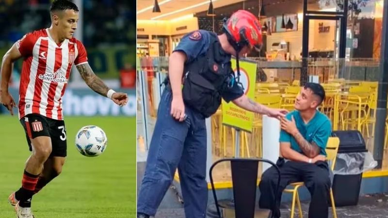 Campeón con Estudiantes, chocó y está detenido