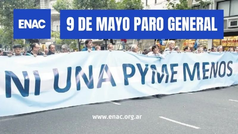 ENAC adhiere al paro general de la CGT