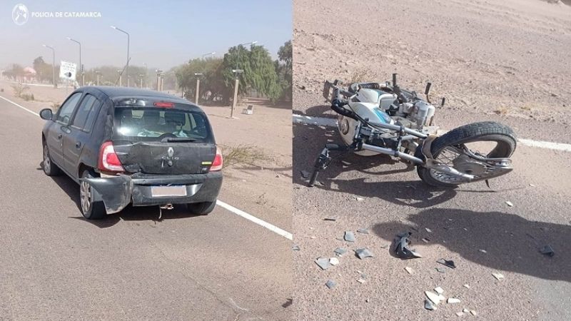 Choque en la Ruta Nacional N°60